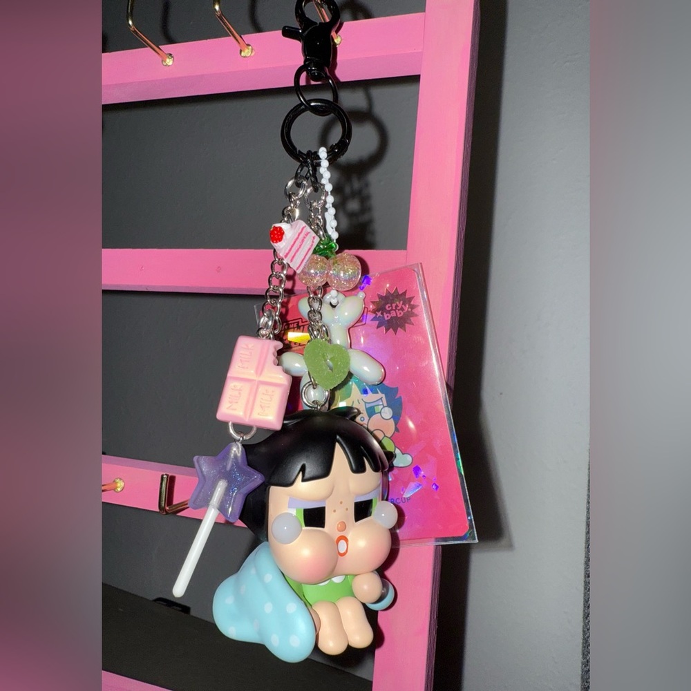 Crybaby keychain bag